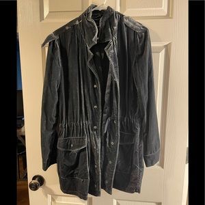 LUCKY BRAND velvet anorak